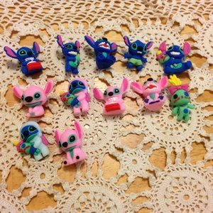 Stitch miniatures, teeny tiny figures
